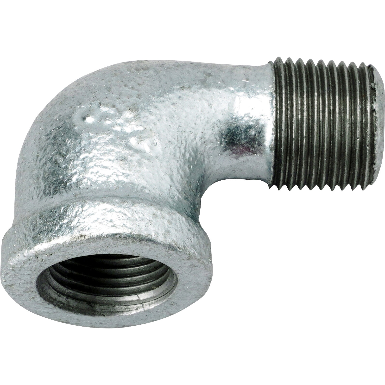 SL ストリートエルボ 可鍛鋳鉄製管継手 (白) 吉年 呼び径10A - 【通販