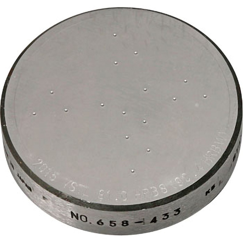 D-HRB90(ISO書類一式付) ロックウェル(HRB)デュアル硬さ基準片 1セット 山本科学工具研究社 【通販モノタロウ】