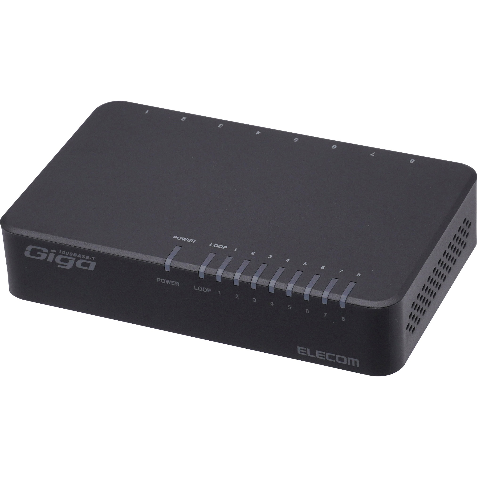 EHC-G08PA2-B スイッチングハブ 1000BASE-T対応 8ポート プラスチック