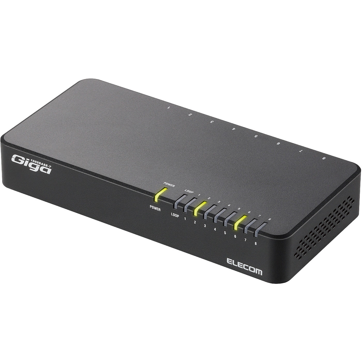 EHC-G08PN2-JB スイッチングハブ 1000BASE-T対応 8ポート