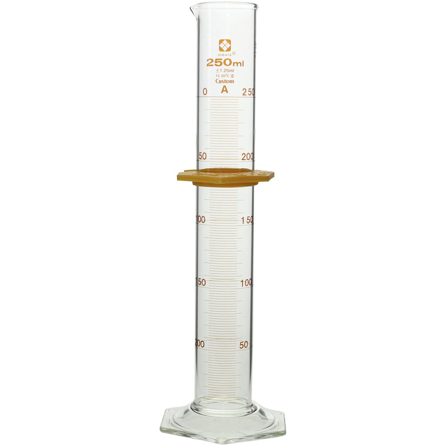 メスシリンダー カスタムA 500mL 1個入 026500-500 | 株式会社 三商