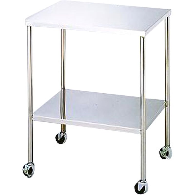 CS-1AD ステンレスワゴン 導電キャスター クラフトワーク 間口450mm奥行300mm全高750mm  CS-1AD