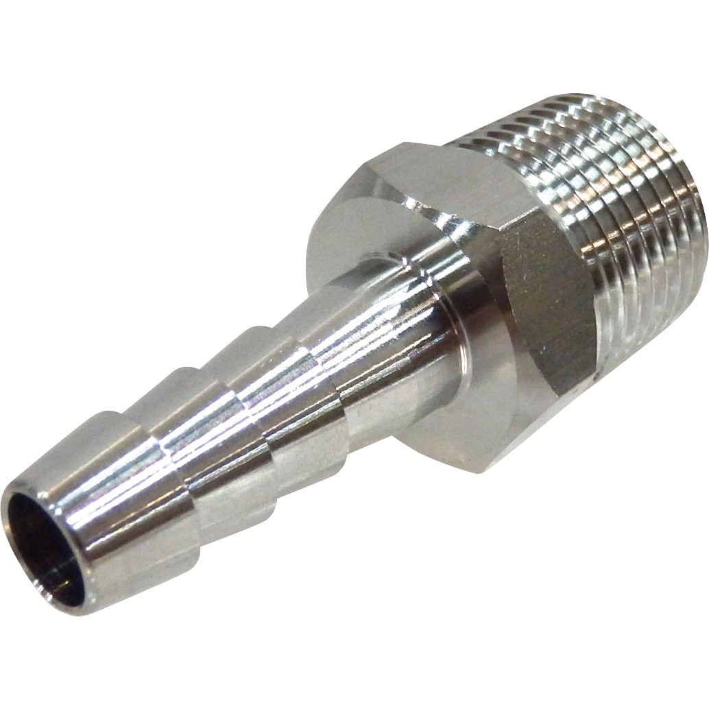 HN-7309 エースニップル(ステンレスホースニップル) アソー 全長44mm