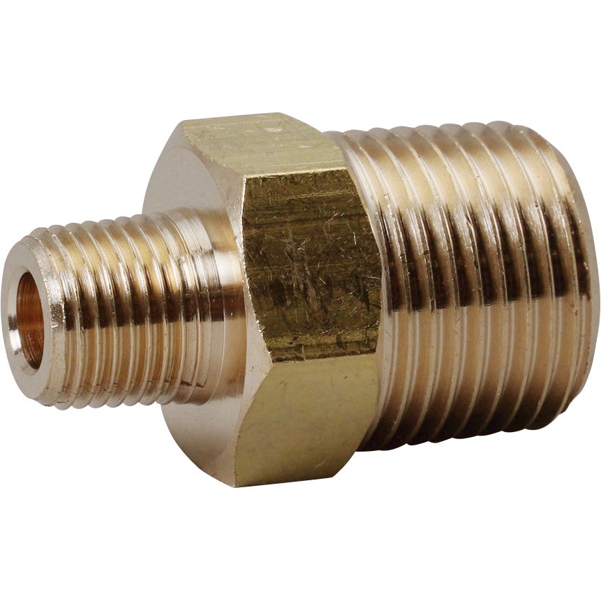 NE-1013 異径六角ニップル アソー ねじ込み継手 呼び径PT1/8×PT3