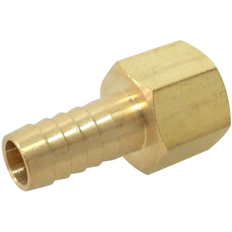 HF-1414 内ネジホースニップル アソー 全長49mm HF-1414