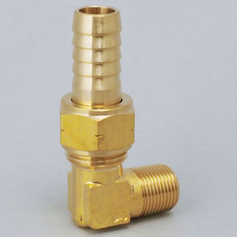 HL-1316 L型ホースジョイント アソー エルボ 黄銅 - 【通販モノタロウ】