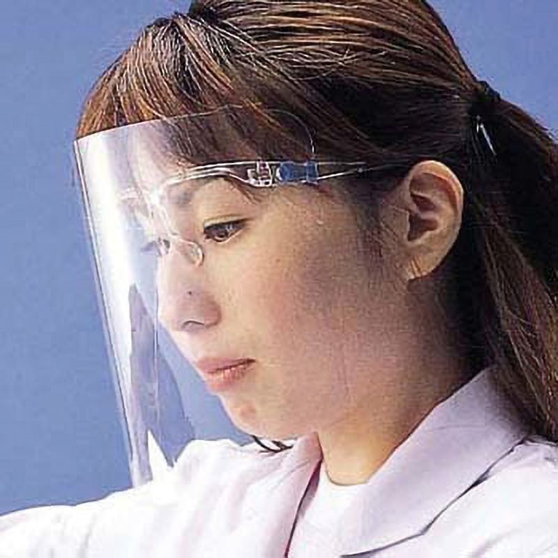 YF-800L YF-800 くもり止め超軽量フェイスシールドグラス 山本光学