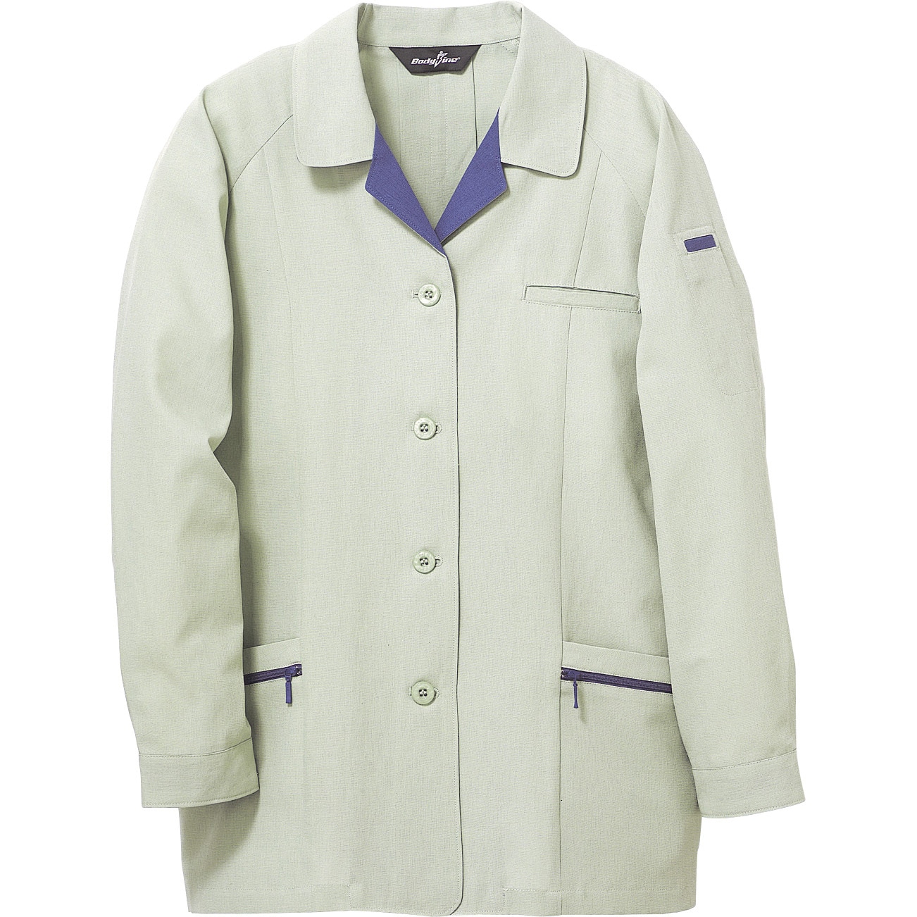 BF-505 BF-505 ボディファイン 長袖スモック(春夏用) アルトコーポレーション サイズS着丈66cm