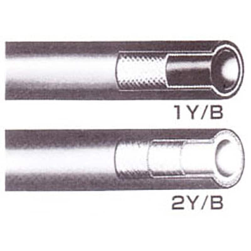 L35 19-1000 1013+1004=1004+1013 中圧ホース L35 19(両端金具1004+アダプタ付) 横浜ゴム(YOKOHAMA)  最高使用圧力3.5MPa ねじ径G(PF)3/4長さ1000mm - 【通販モノタロウ】