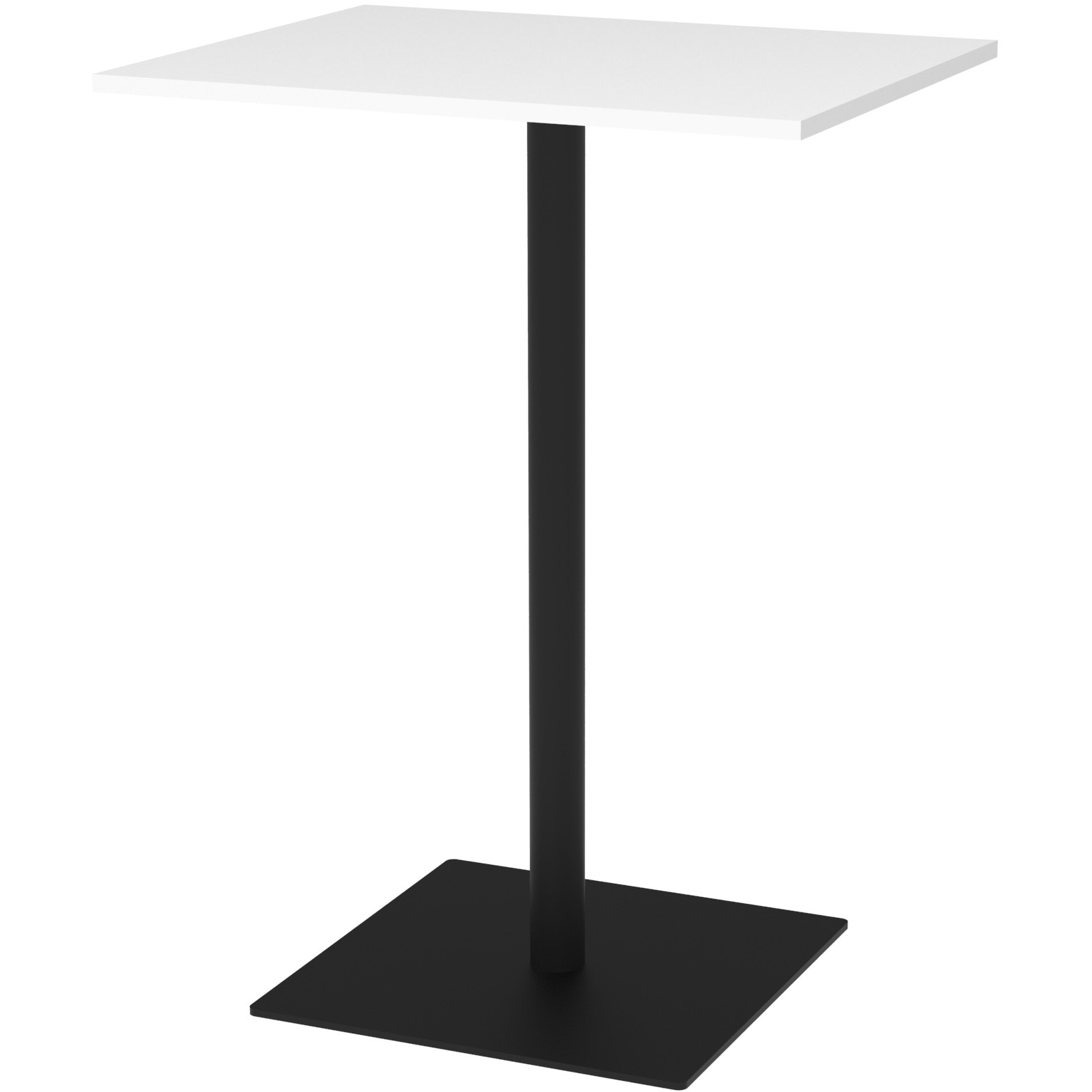 RFRCT-H7560WH リスタ ハイテーブル アール・エフ・ヤマカワ 四角 ホワイトA色 高さ1000mm天板厚さ18mm  RFRCT-H7560WH