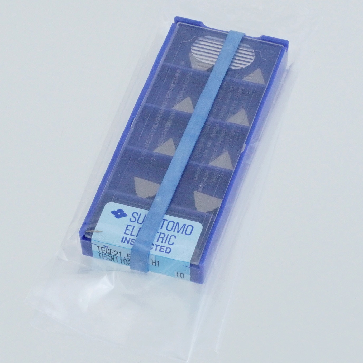 TEGN110204 H1 チップ TEGN 住友電工ハードメタル コーナー半径0.4mm 1箱(10個)