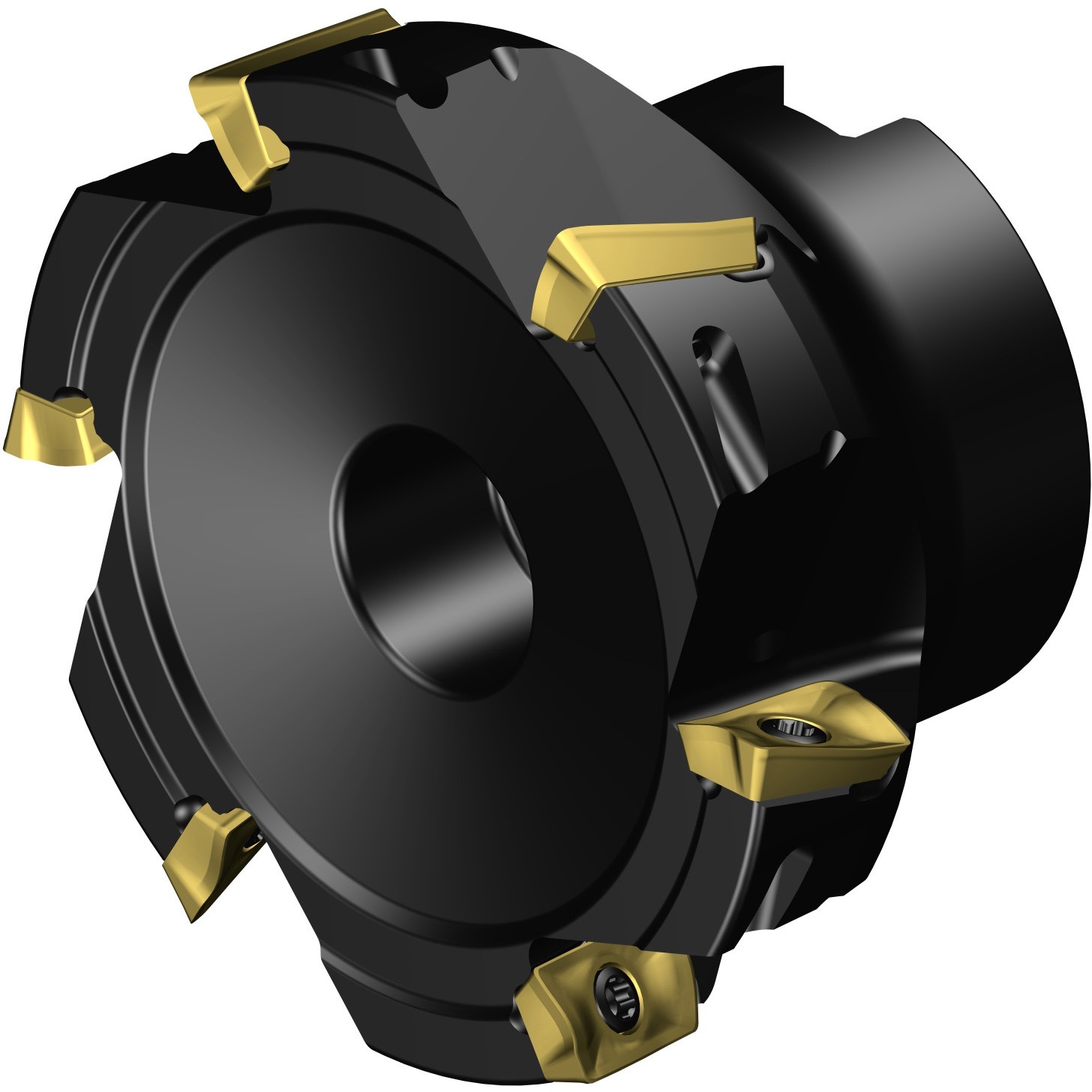 R390-080Q27-17M 90°肩削りカッター CoroMill 390-17切れ刃 アーバ取付 