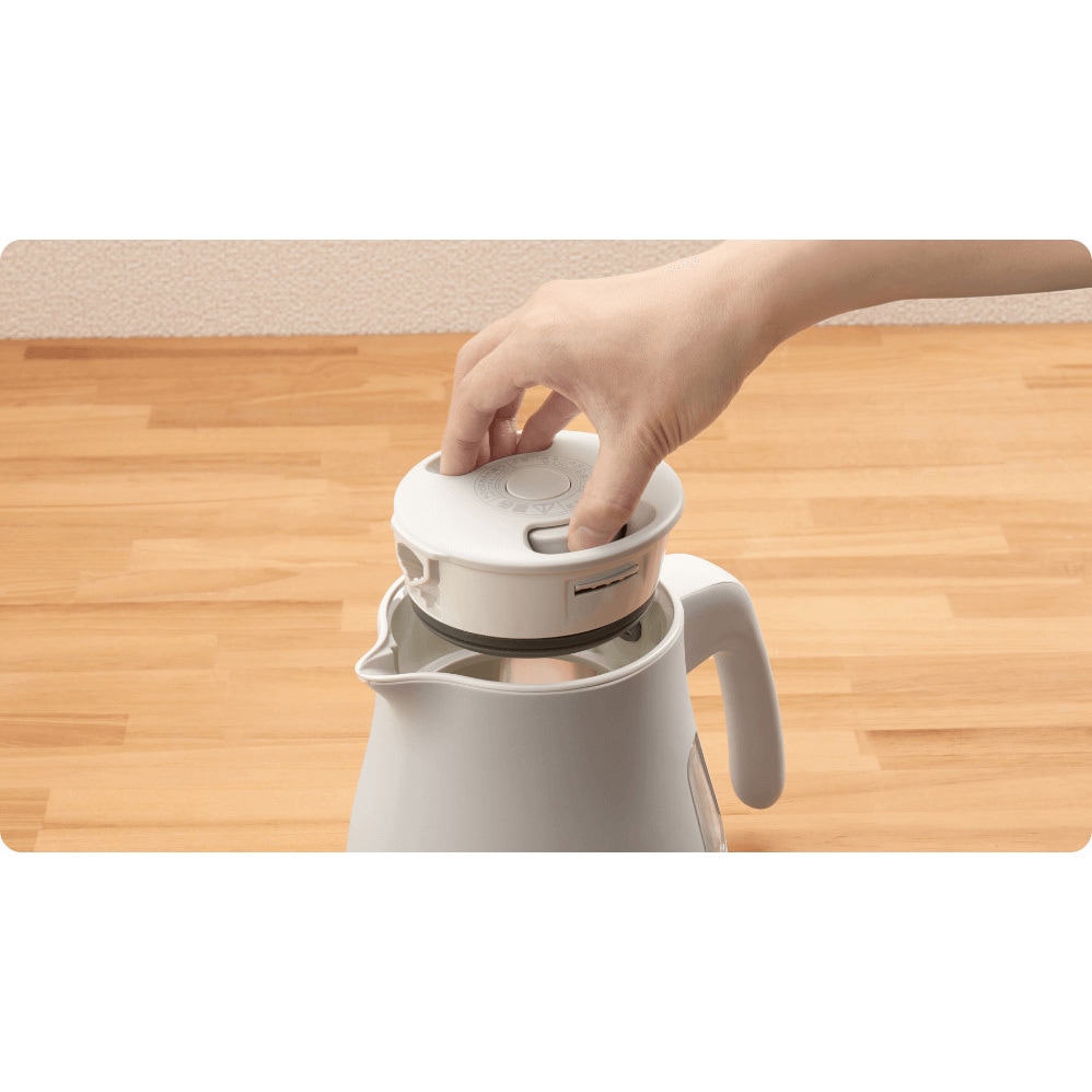 PTV-A080 WG 蒸気レス電気ケトル(温度調節機能つき) タイガー魔法瓶