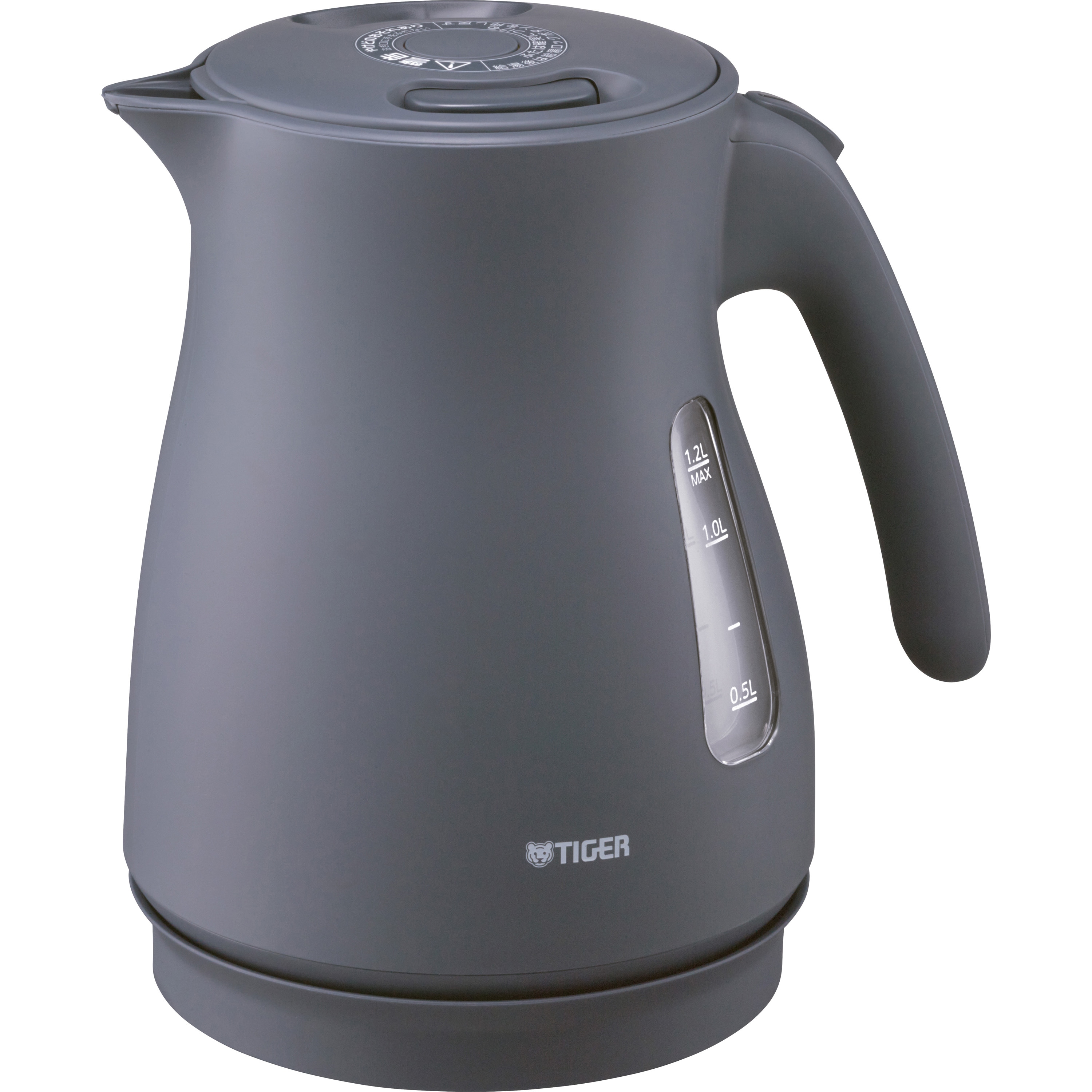 PCV-A120 KN 蒸気レス電気ケトル タイガー魔法瓶 容量1.2L ナイトブラック色   PCV-A120 KN