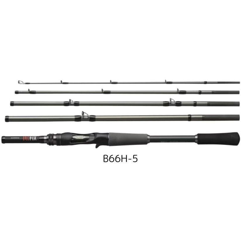 アンフィックスB66H-5 B66H-5 アンフィックス SHIMANO(シマノ) 継数5本 全長1.98m B66H