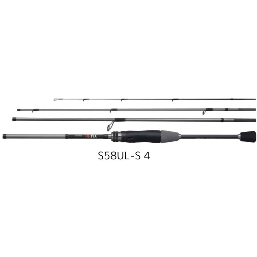 S58UL-S 4 アンフィックス SHIMANO(シマノ) 継数4本 全長1.73m S58UL-S 4 アンフィックス SHIMANO(シマノ) 継数4本 全長1.73m