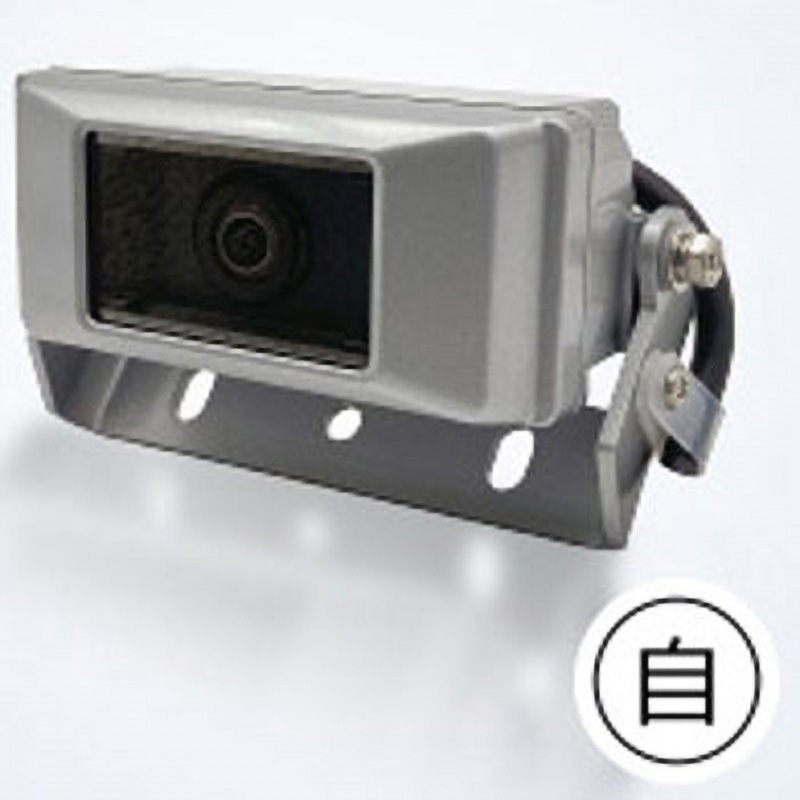 バックアイカメラ　CAR VISION カラー C4075R 融雪ヒーター内蔵 C4075R カラーカメラ(融雪ヒーター付) 1台 メルコモビリティー