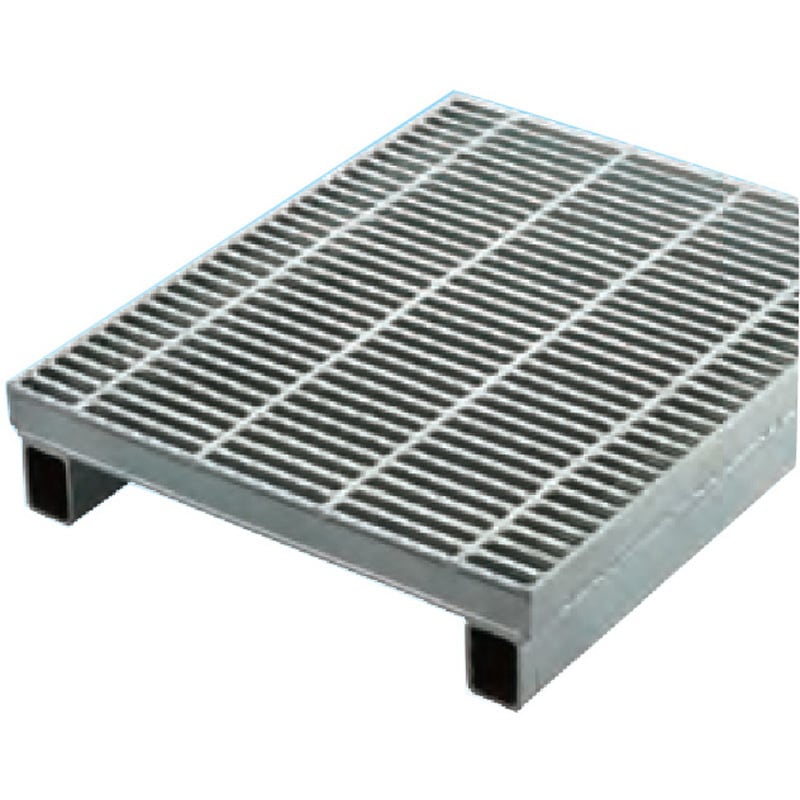 WKJS-X 36-532C 圧接型グレーチング 細目 ノンスリップ WKJS-X型 JISタイプ かさ上げ用 片岡産業 溶融亜鉛めっき 適用荷重T-20 溝幅250mm