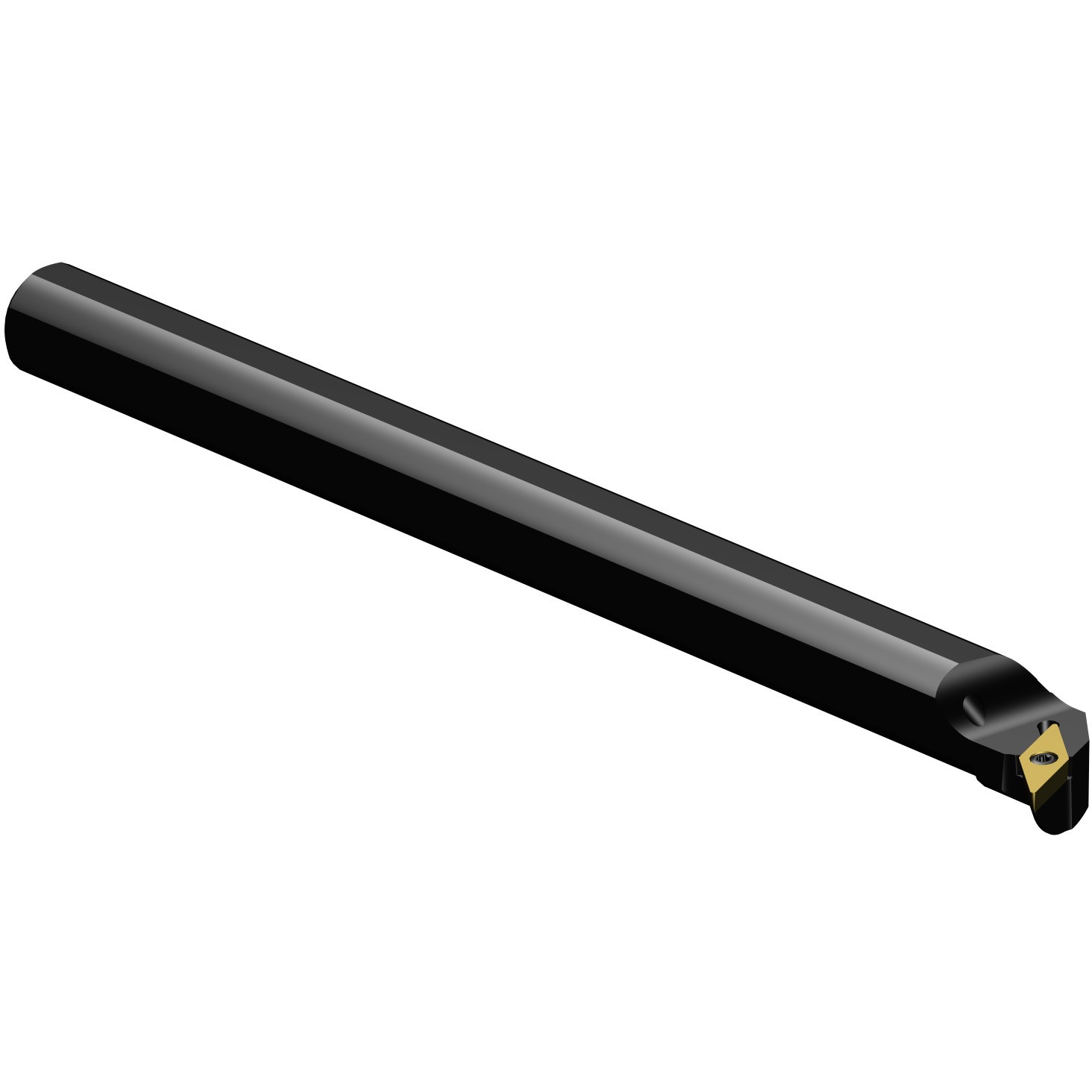 A16R-SVQCL 11-E ポジ・ボーリング鋼バイト 逃げ角7° サンドビック 45° 適合チップひし形35° スクリュークランプ 左勝手   A16R-SVQCL 11-E