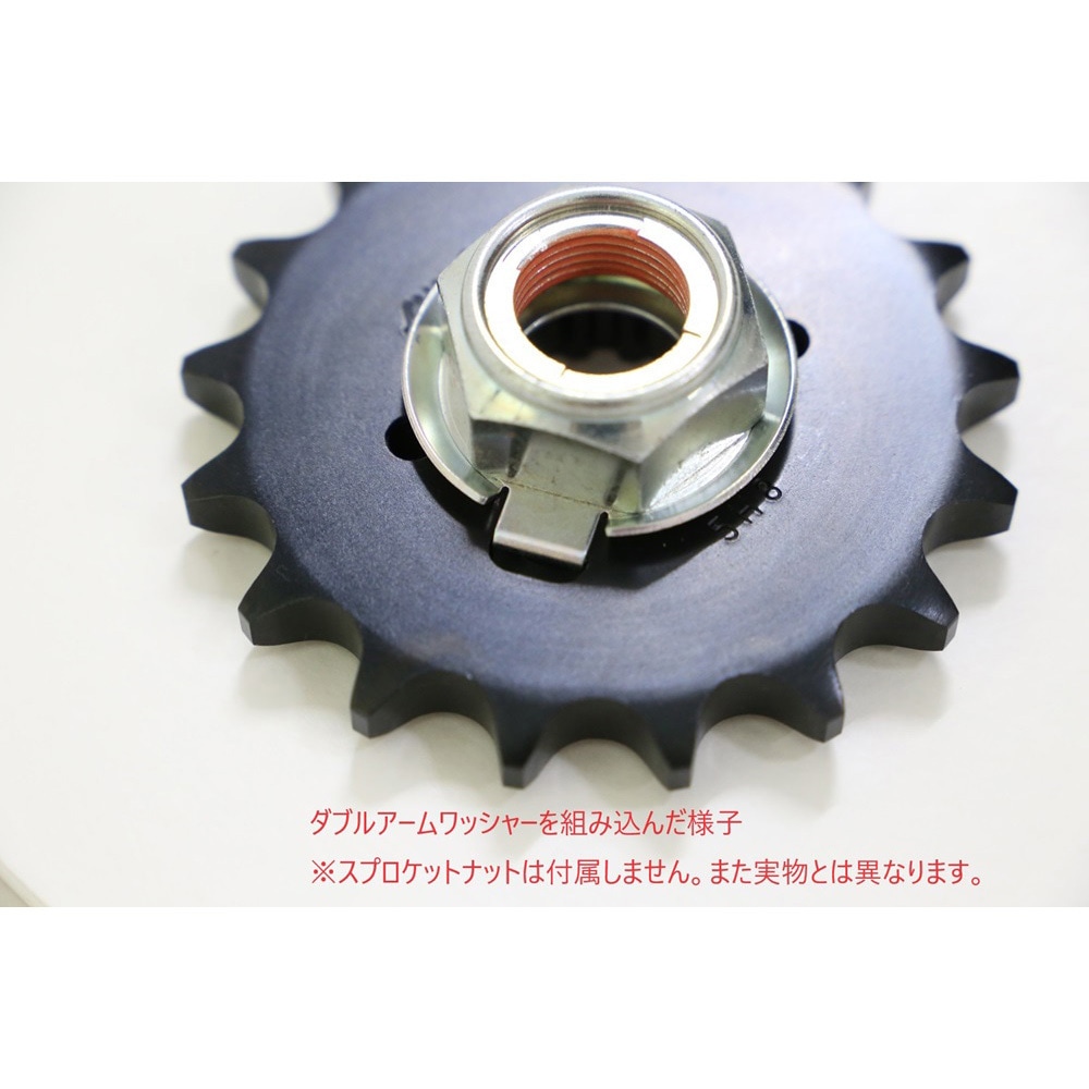 W3H6-18 フロントスプロケット SUNSTAR(サンスター) 歯数18 チェーン