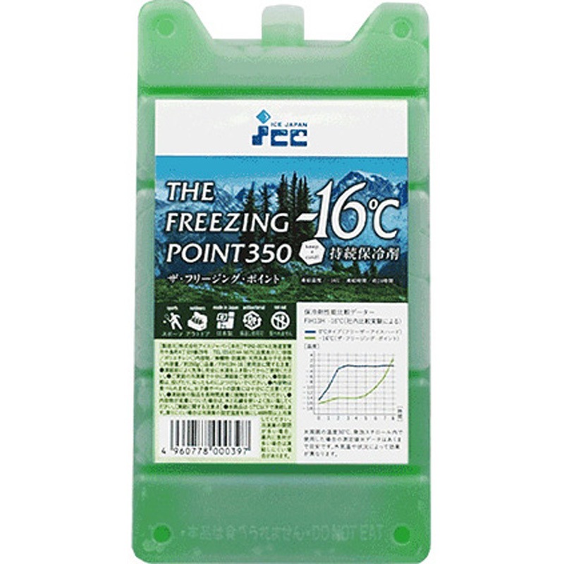 FIH-13H-16 冷凍用 -16℃保冷材 フリーザーアイスハード アイスジャパン 寸法180×95×26mm 1式(44個) FIH-13H-16