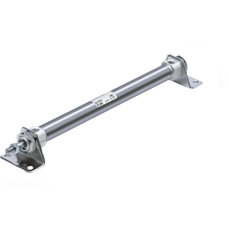 CM2L20-505Z1 CM2-Z1 Series エアシリンダ/標準形：複動・片ロッド SMC 軸方向フート形 ラバークッション 空気圧タイプ シリンダストローク505mm  CM2L20-505Z1
