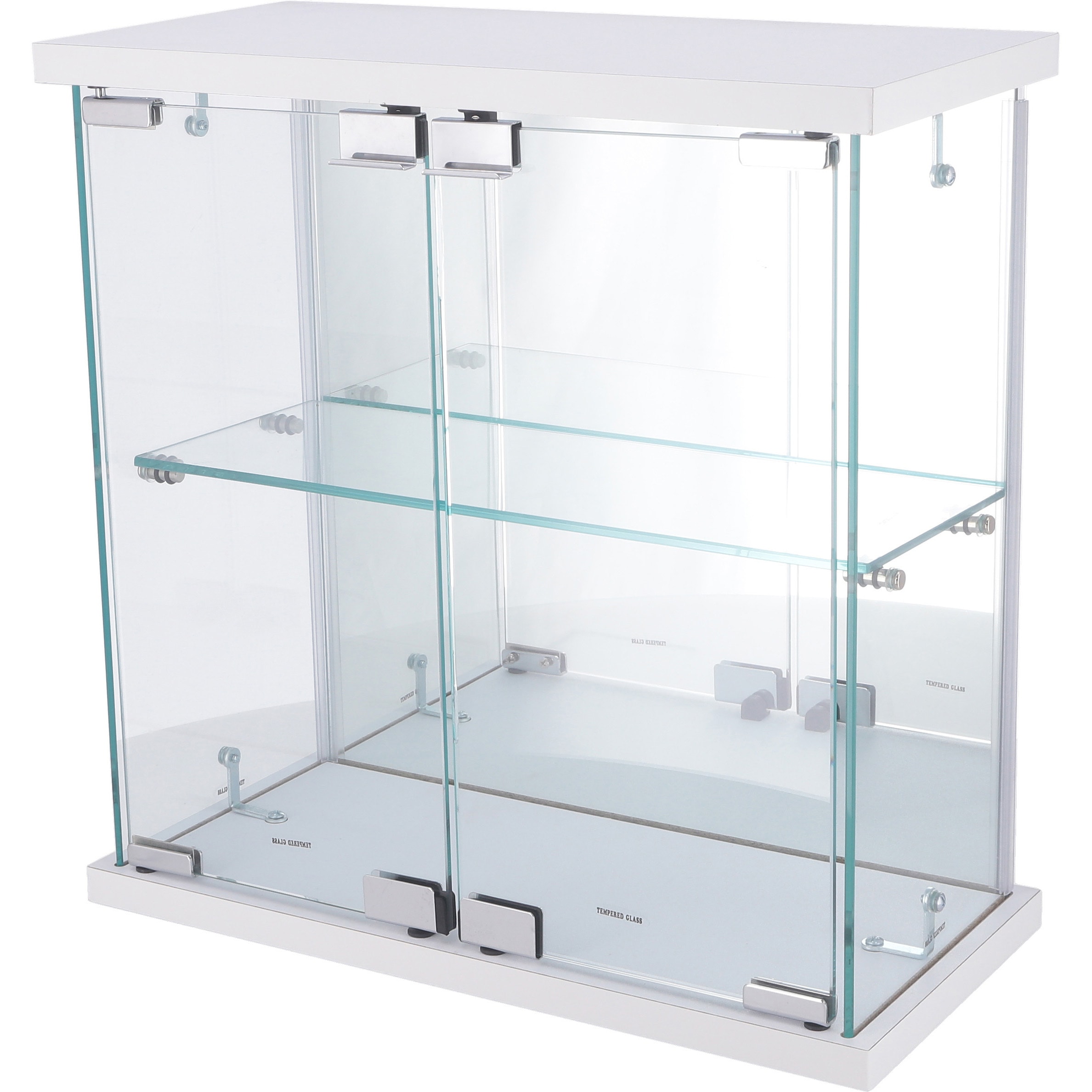 63946 卓上ガラスコレクションケース WH 1個 不二貿易 【通販