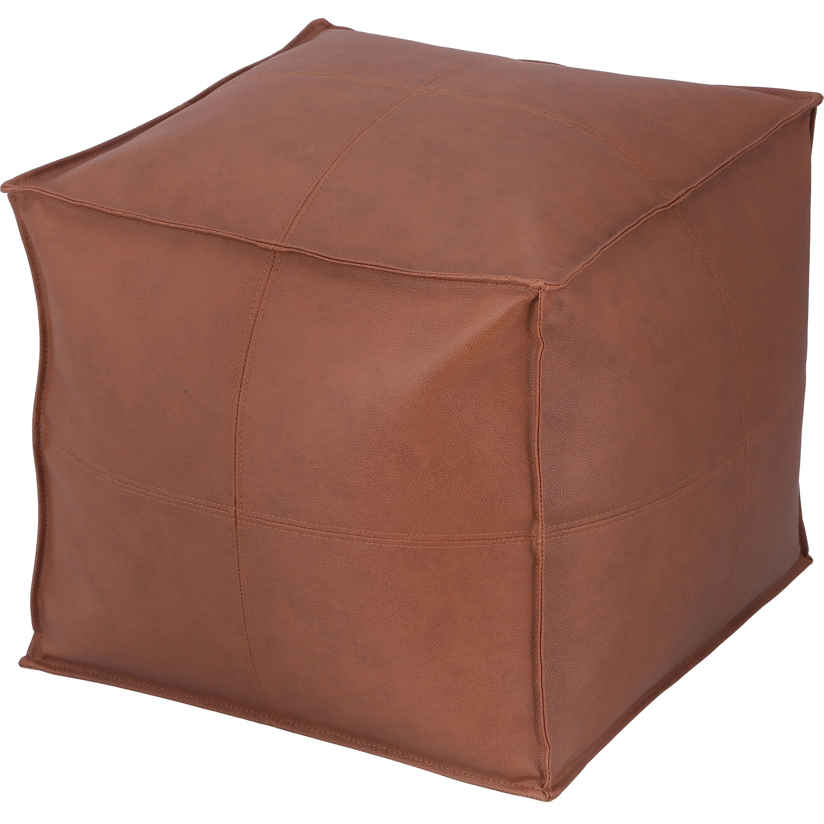 86911 超軽量スツール フロート スクエア BR 不二貿易 外寸法480×480×420mm