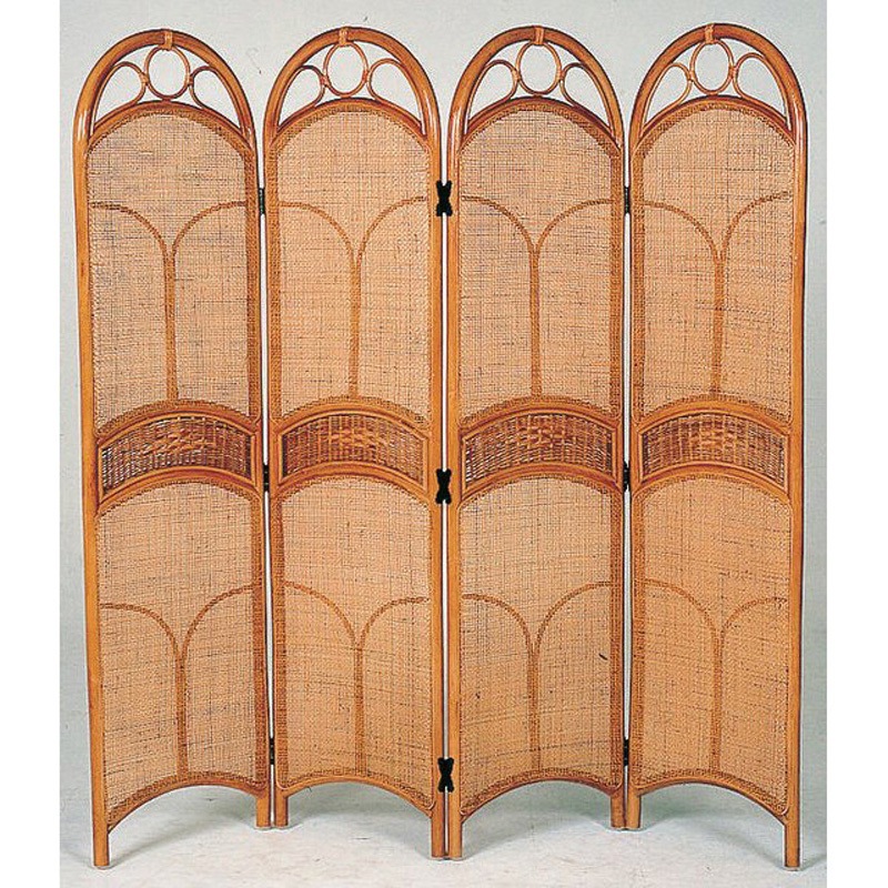 97323 スクリーン4連 S-150-4 不二貿易 ハニー色