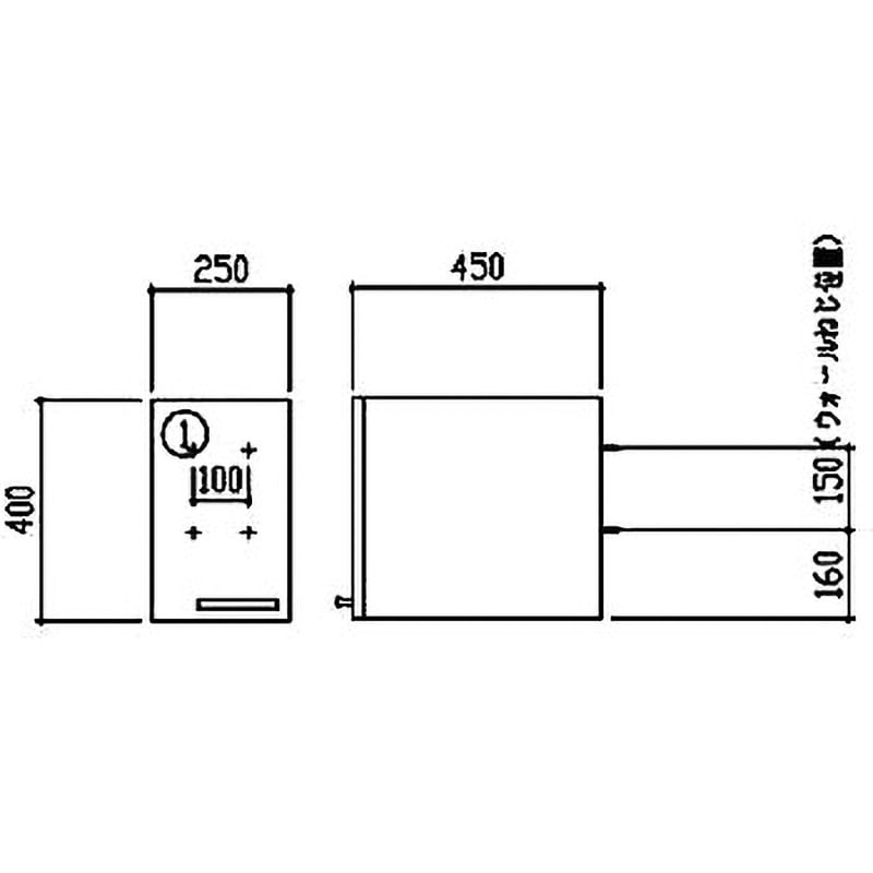 LWA251TLK Vシリーズトール用ウォールキャビネット 1個 TOTO 【通販モノタロウ】
