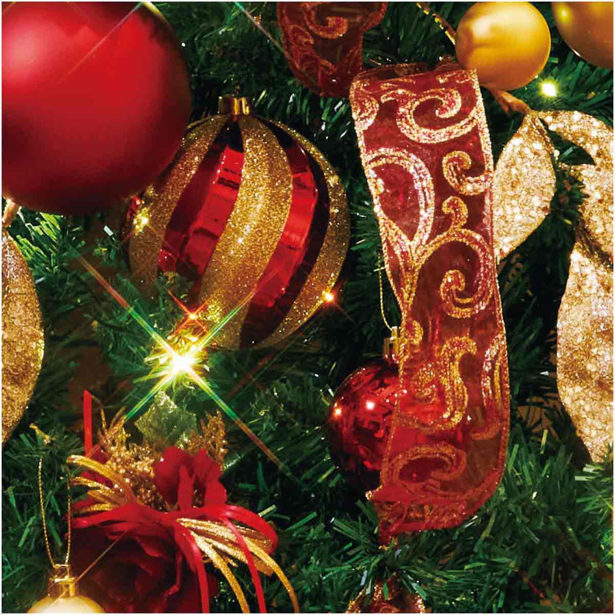 クリスマスツリーセット クリスマスツリーセット ゴールド 150cm/180cm/210cm/240cm 高さ