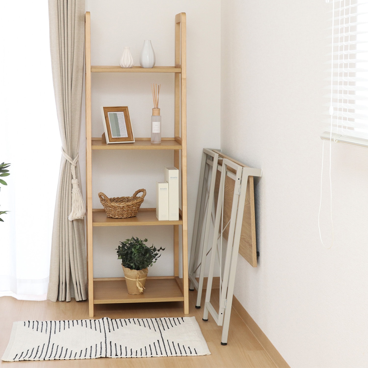 折り畳み式机 73636 折りたたみデスク アロン NA 1個 不二貿易 【通販モノタロウ】