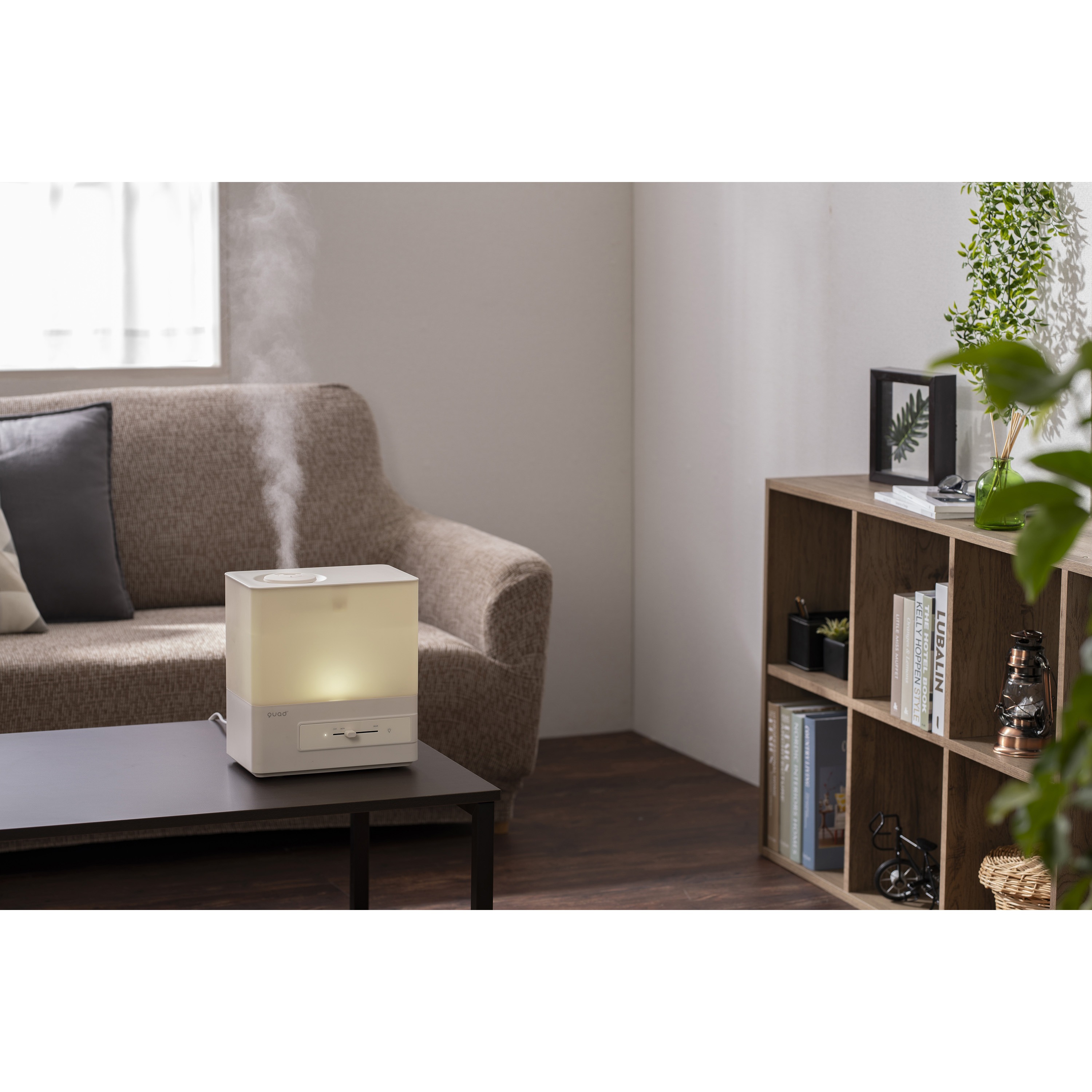 新品 送料無 メーカ保証有 クワッズ14畳 quad アロマ対応 超音波式