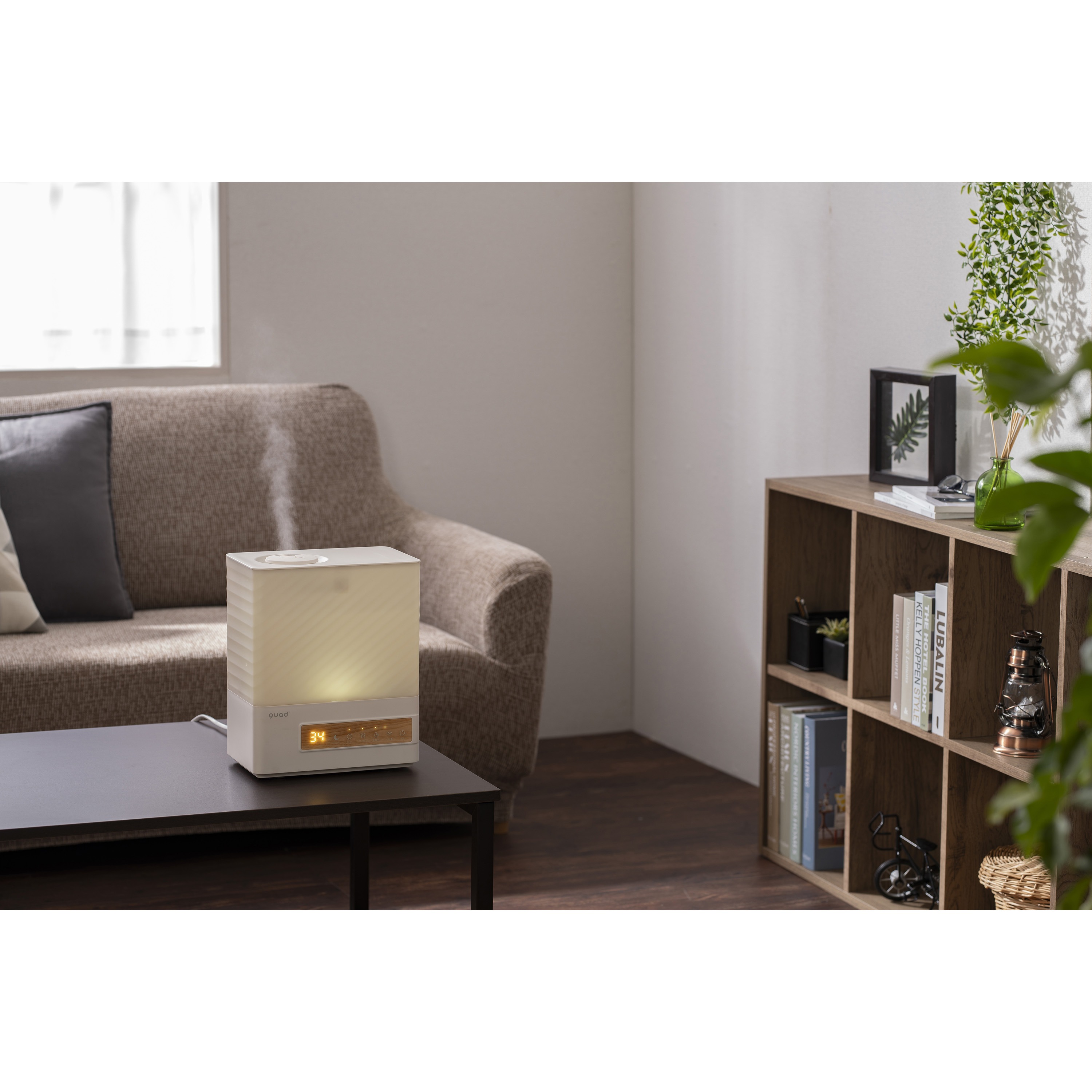 QS441-IV 上部給水式ハイブリッド加湿器 ERU MOIST PLUS(エルモイスト