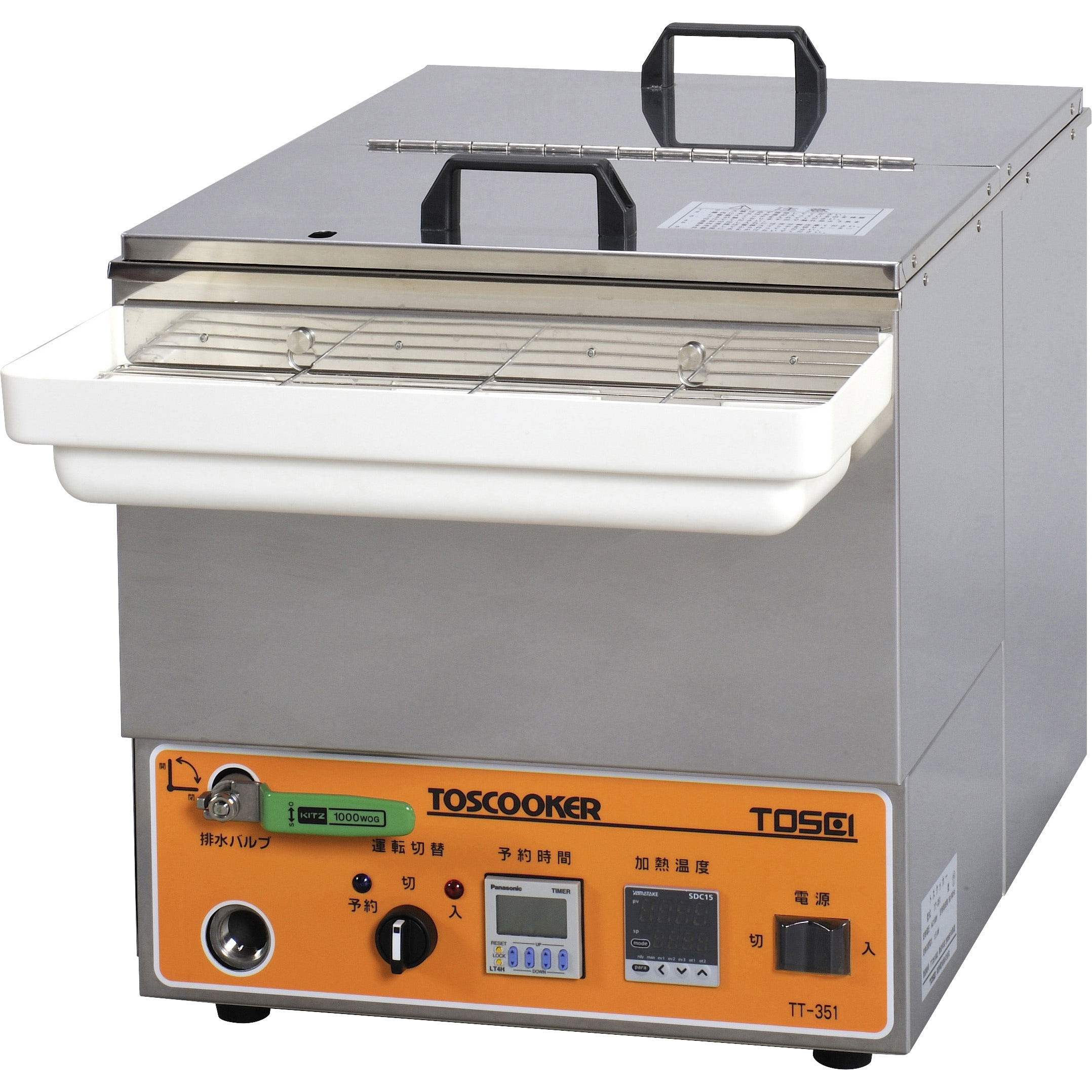 TT-351 真空調理用加熱調理器 1台 TOSPACK 【通販モノタロウ】