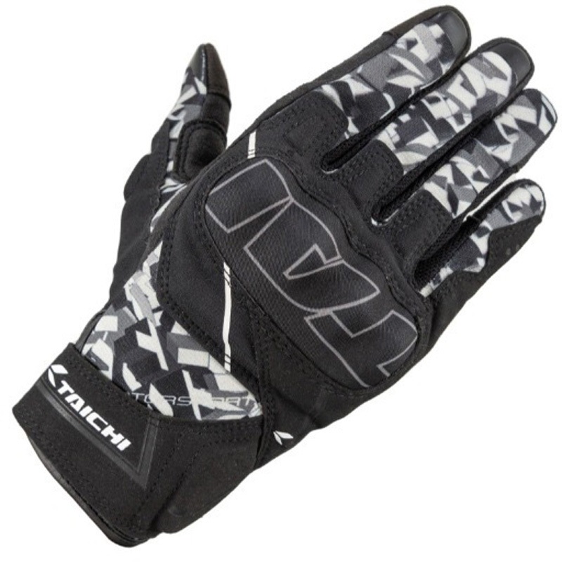 RST455 ストローク エアーグローブ RSタイチ 色BLACK PUZZLE サイズM RST455 ストローク エアーグローブ RSタイチ 色BLACK PUZZLE サイズM