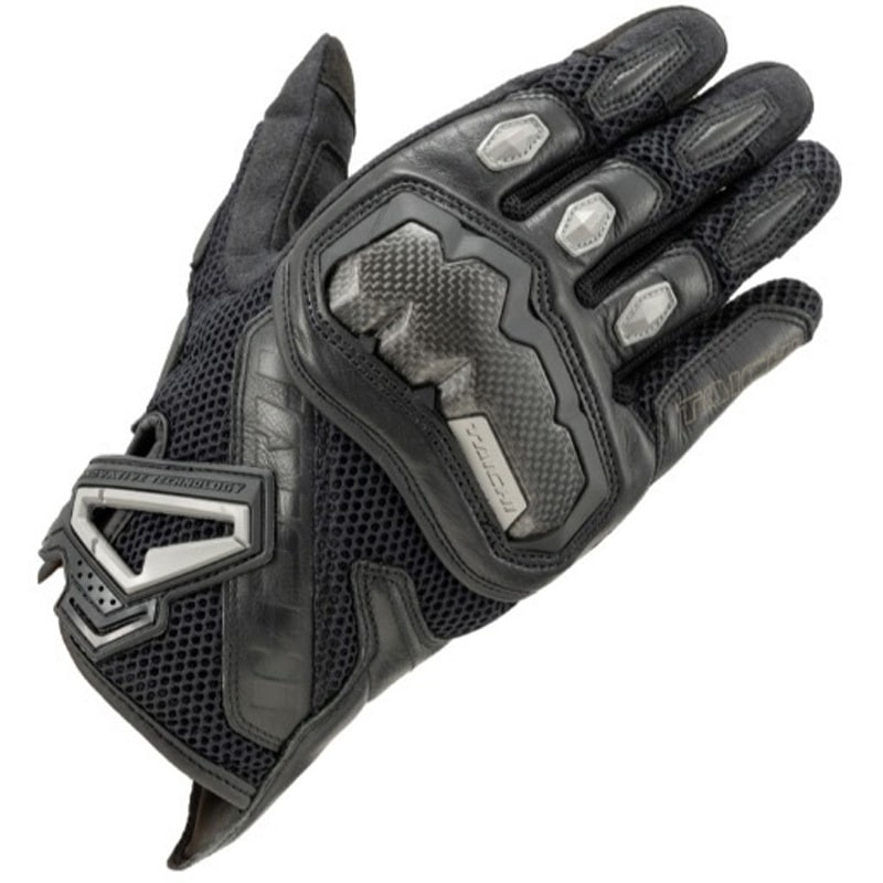 RST465 WRX PRO エアーグローブ RSタイチ 色BLACK/GRAY サイズL  RST465