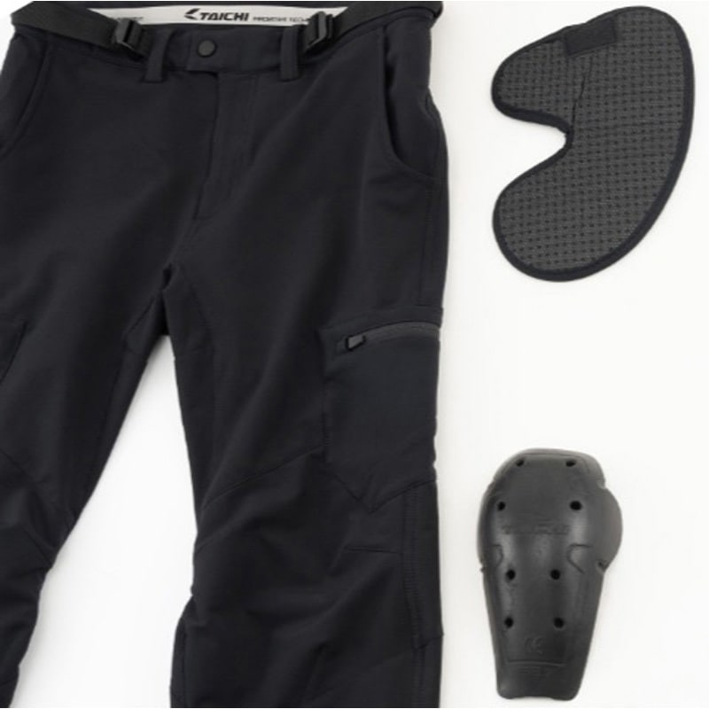 RSY258 クイックドライ カーゴパンツ RSタイチ 色BLACK サイズBXL