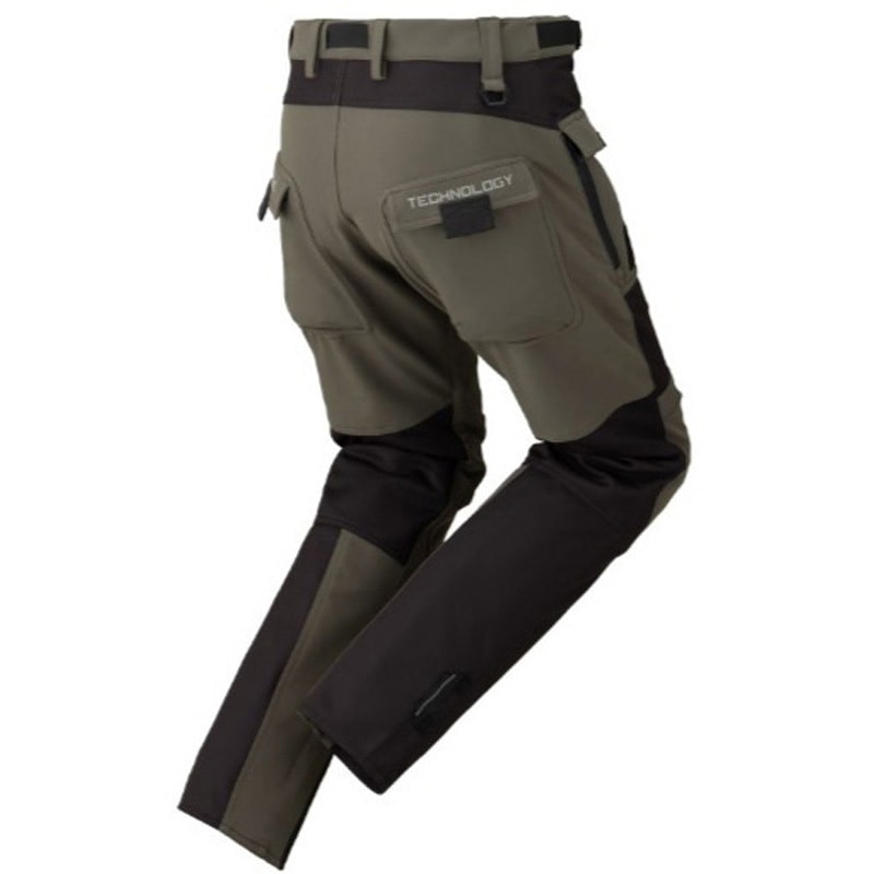 RS TAICHI オーバーラップ メッシュパーカ　XL　BK/カーキ RS TAICHI オーバーラップ メッシュパーカ XL BK/カーキ タイチ