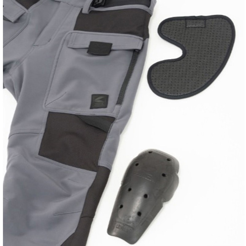 RSY272 クイックドライ メッシュパンツ RSタイチ 色BLACK/GUNMETAL