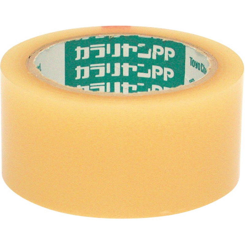 424 カラリヤンPP粘着テープ PP40M Denka(デンカ) 梱包用 透明色 幅