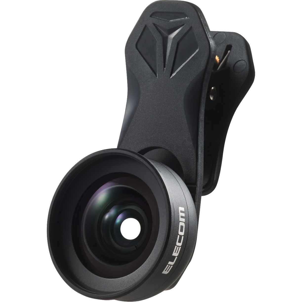 P-SLW04BK スマホ 広角レンズ クリップ式 レンズ マクロレンズ