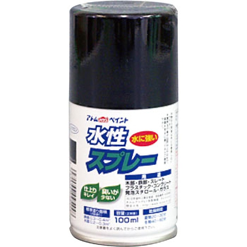 シントーファミリー 水性カラースプレー ニューチョコレート 300ml AA9972920 12本