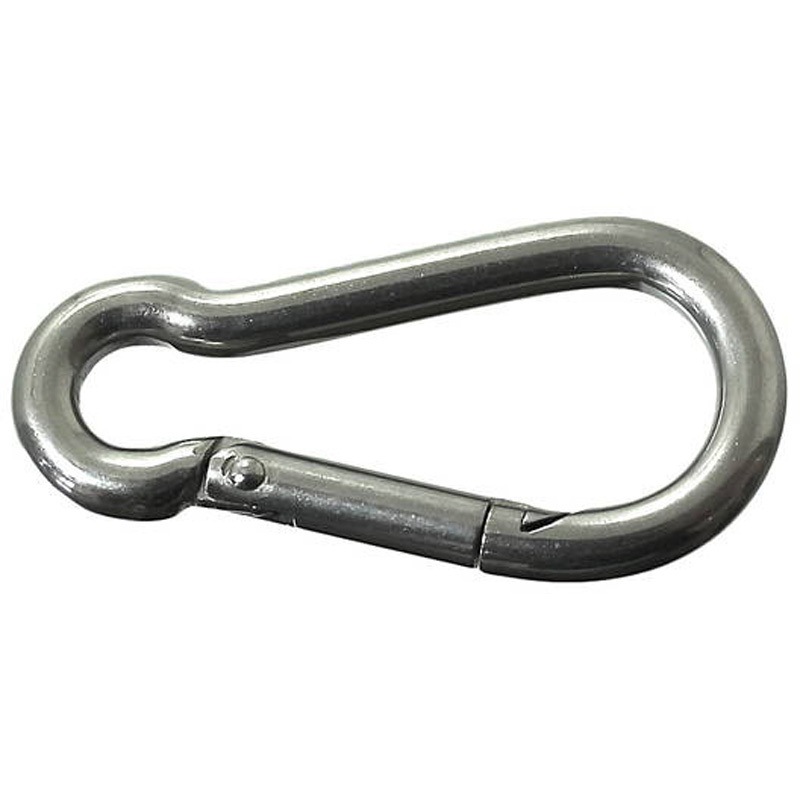 SAH60 ステンスプリングフック ニッサチェイン 荷重60kg 1箱(10個