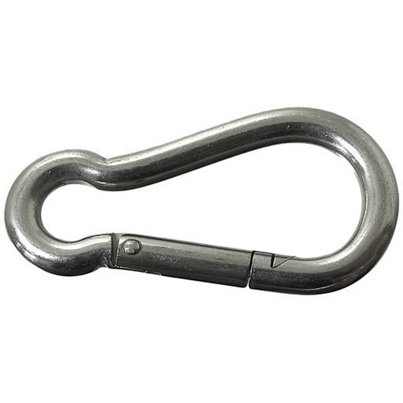 SAH90 ステンスプリングフック ニッサチェイン 荷重90kg  1箱(10個)