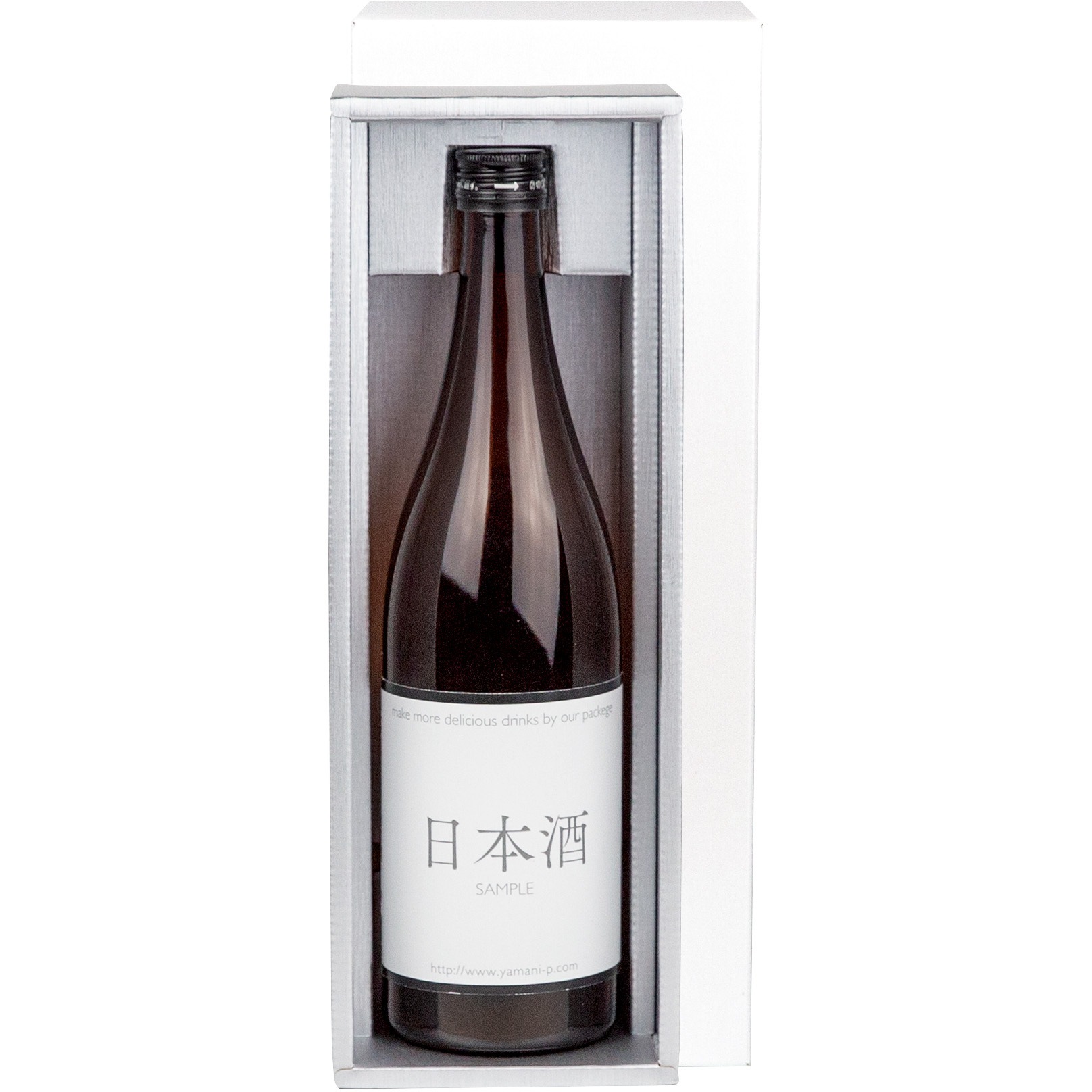 K-1580 白銀720ml ヤマニパッケージ 1本サイズ 1ケース(50枚) K-1580