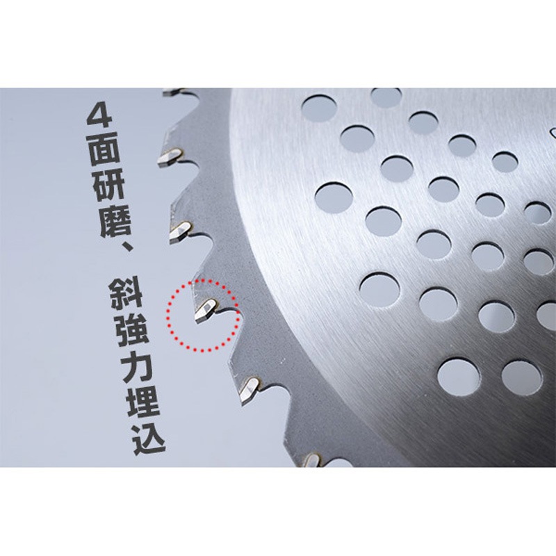 YT1-255×10 草刈用 チップソー 1セット(10枚) YAMAZEN(山善) 【通販