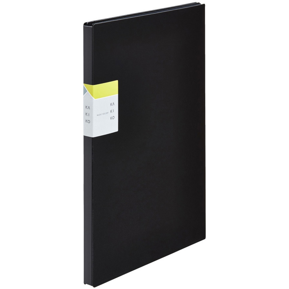 8645-BK カキコ楽譜ホルダー キングジム 黒色 材質PP A4 タテ型サイズ