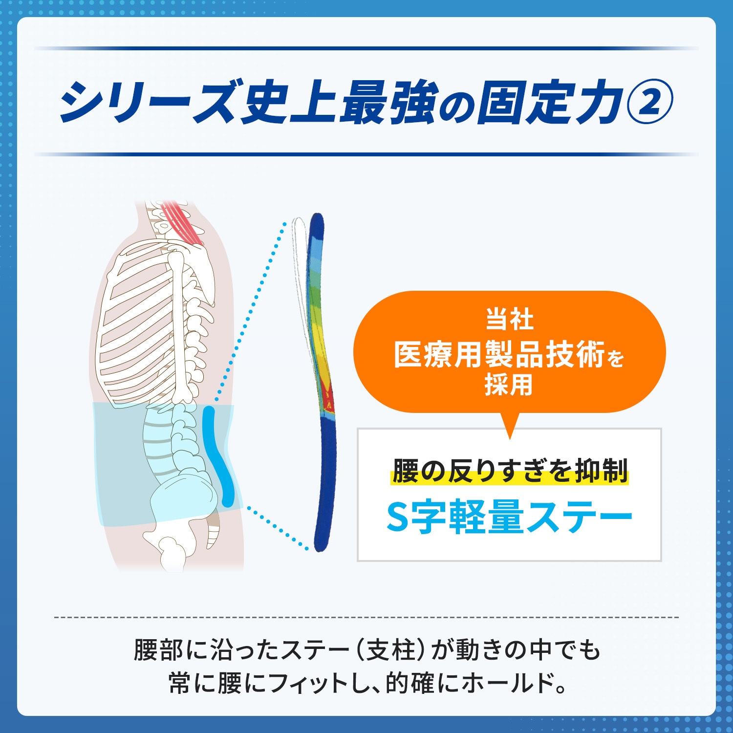 338403 メディエイドサポーター しっかりガード 腰 EXハード SIGMAX