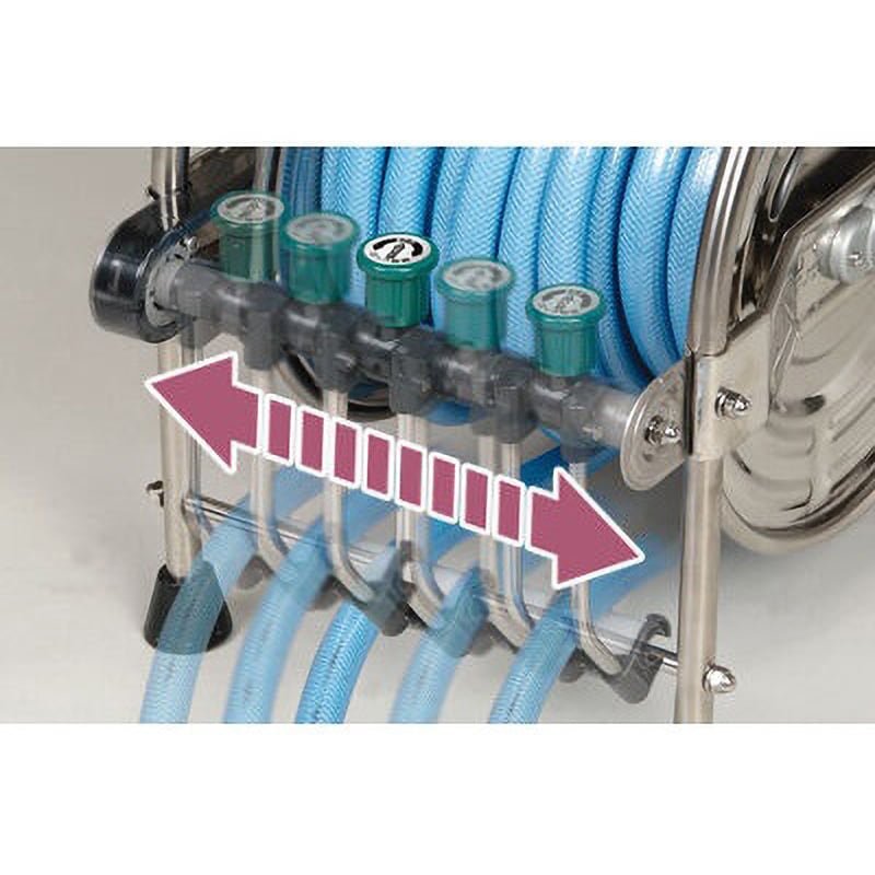 SSA-20P ステンレスホースリール ハタヤリミテッド 手動 ホース